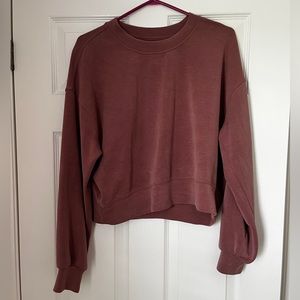 Lululemon Perfectly Oversized Cropped Crew